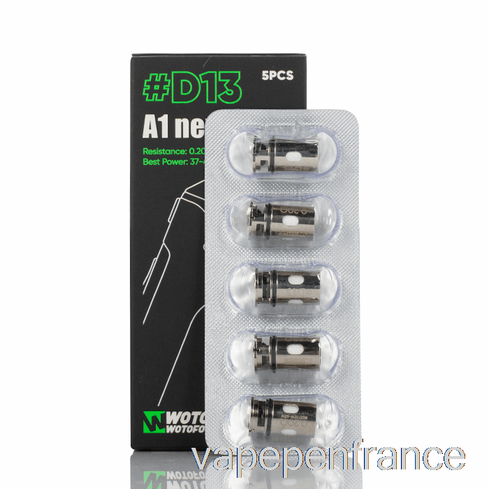 Wotofo Manik Bobines De Remplacement D13 A1 Nexmesh Bobines Vape Pen